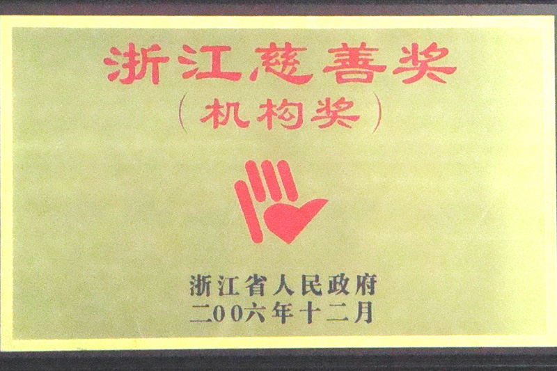 浙江慈善獎(jiǎng)（2006)